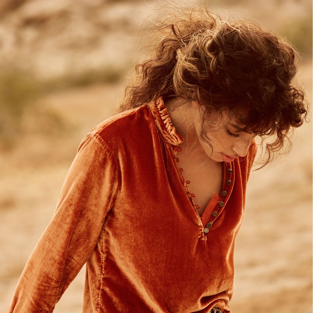 Velvet Blouse